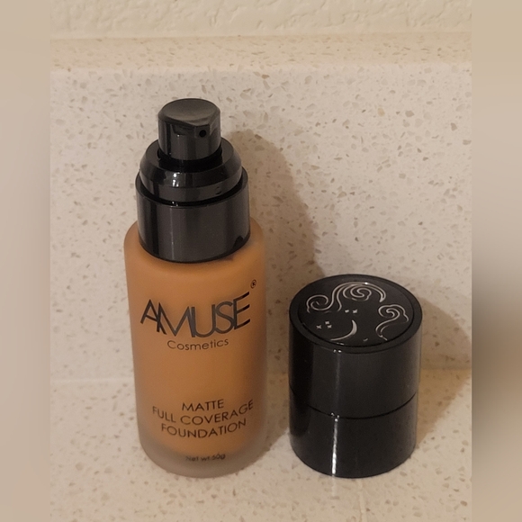 Amuse Cosmetics Full Coverage Foundation Semi Matte Finish in COCOA 1.75oz BNIB - Picture 4 of 6